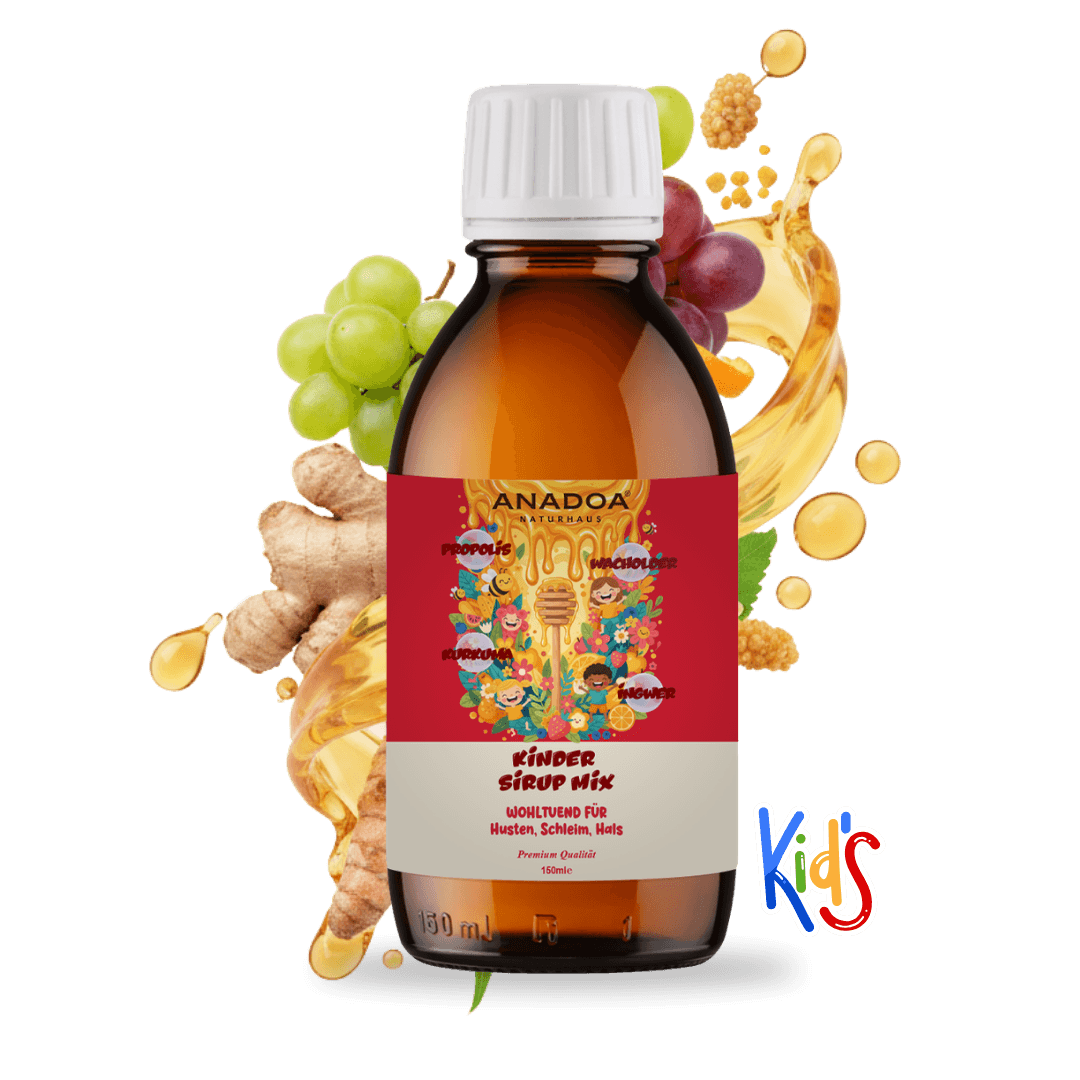 Anadoa Naturhaus Kinder Sirup Mix mit Honig & Propolis