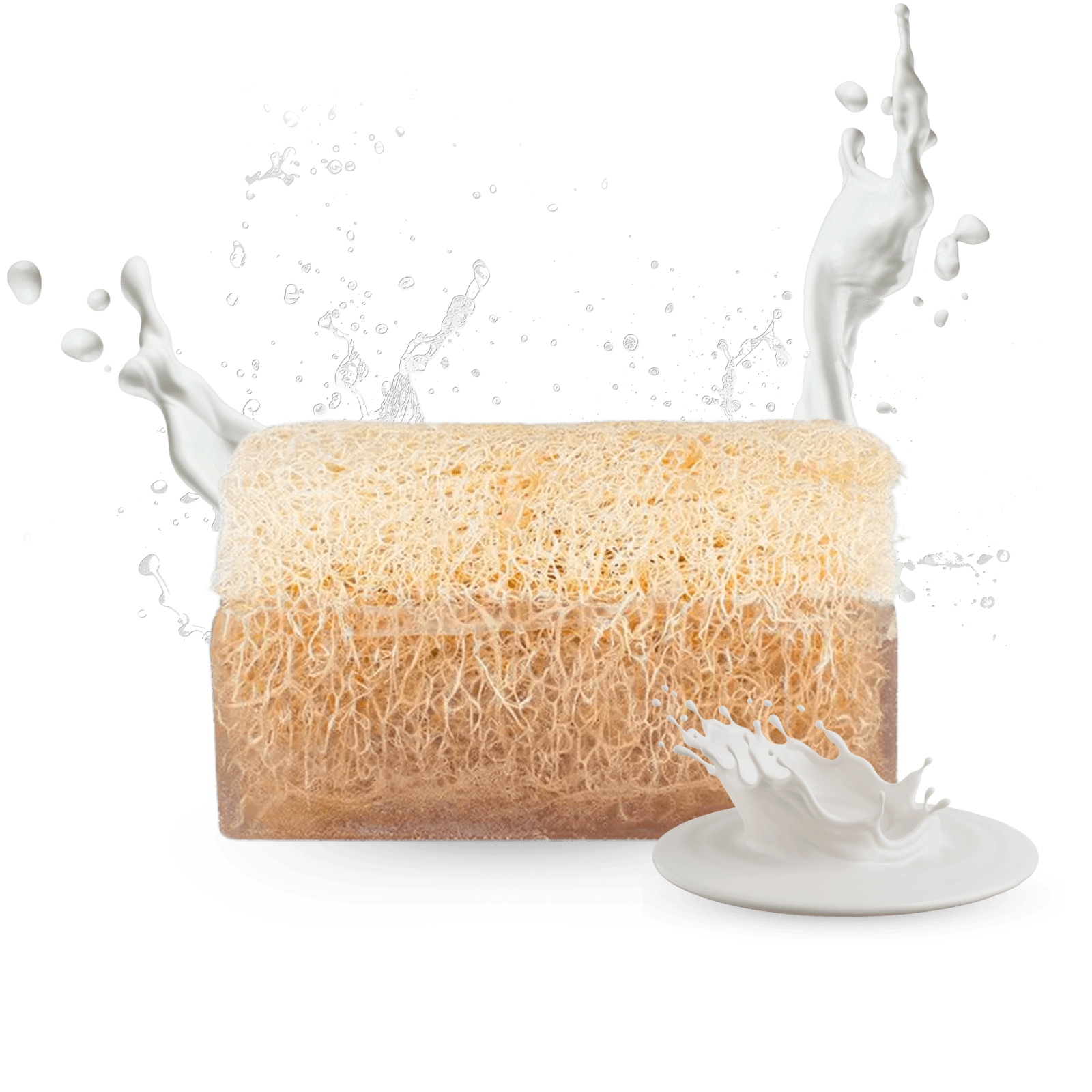 Handgemachte Luffa-Seifen & Peeling
