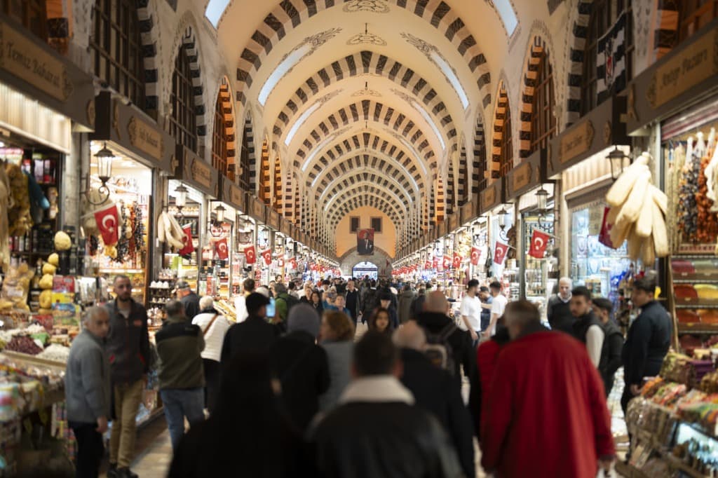 Mısır Çarşısı (Ägyptischer Gewürzbasar) Gewölbegang Istanbul
