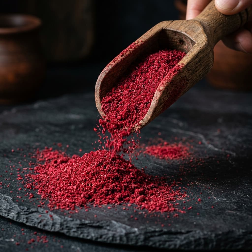Seiden-Chili Flocken mit Olivenöl (İpek Pul Biber)