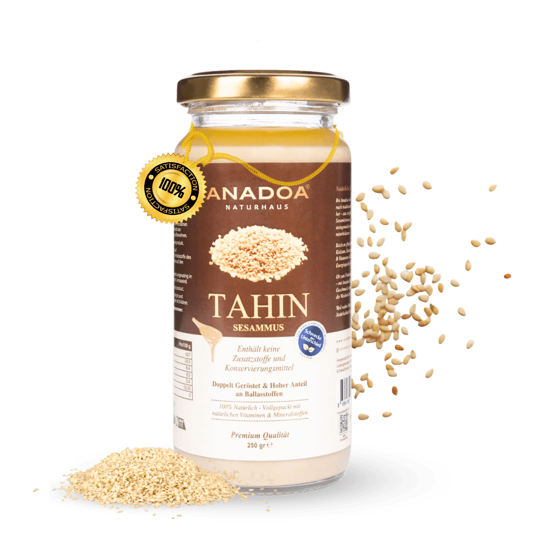 Anadoa Naturhaus Traditionelles Steinmühlen Tahini (Sesammus)