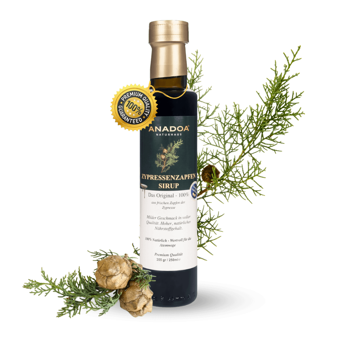 Anadoa Naturhaus Zypressenzapfen Sirup (Tannenzapfen)