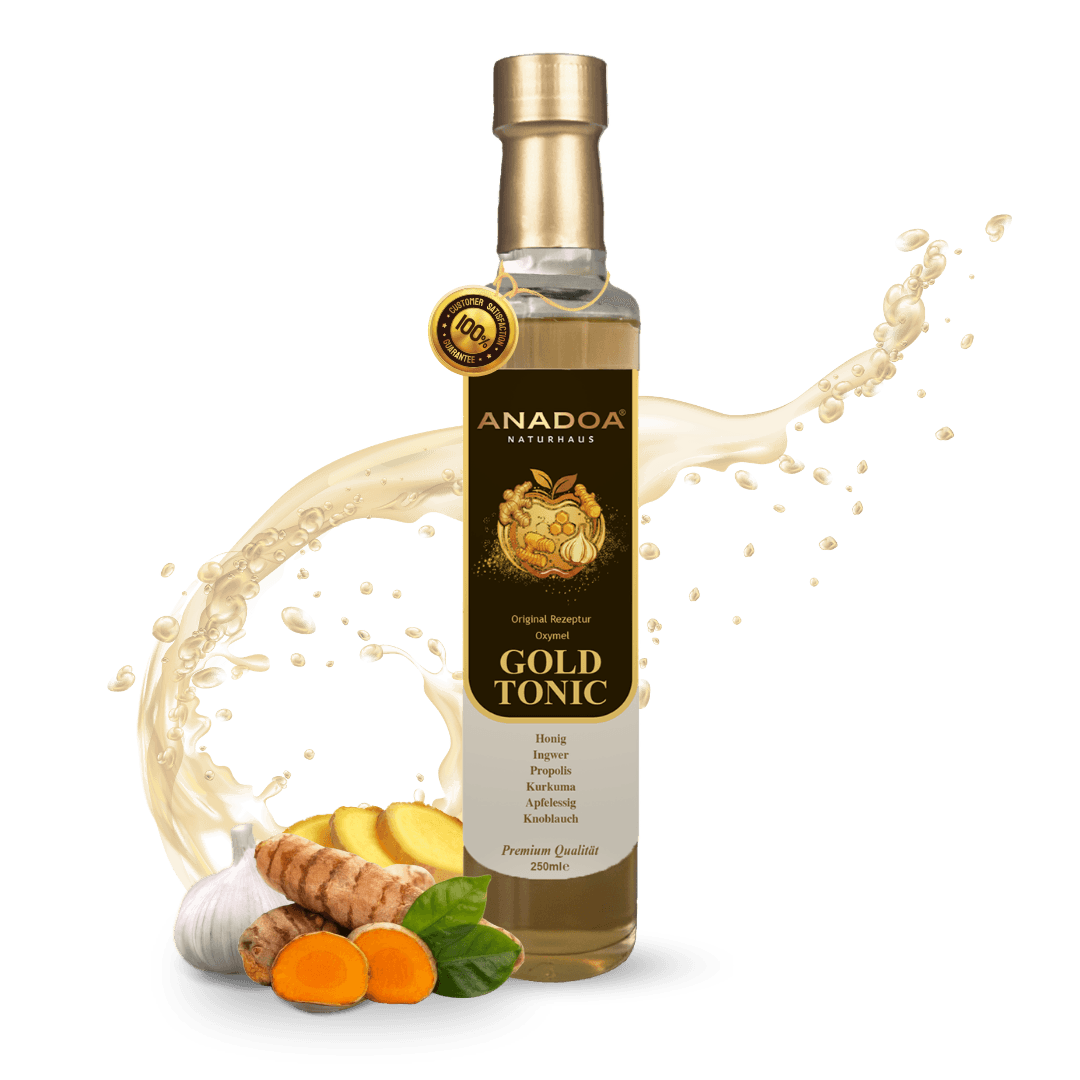 Anadoa Naturhaus Oxymel Gold Essig (Gold Tonic)
