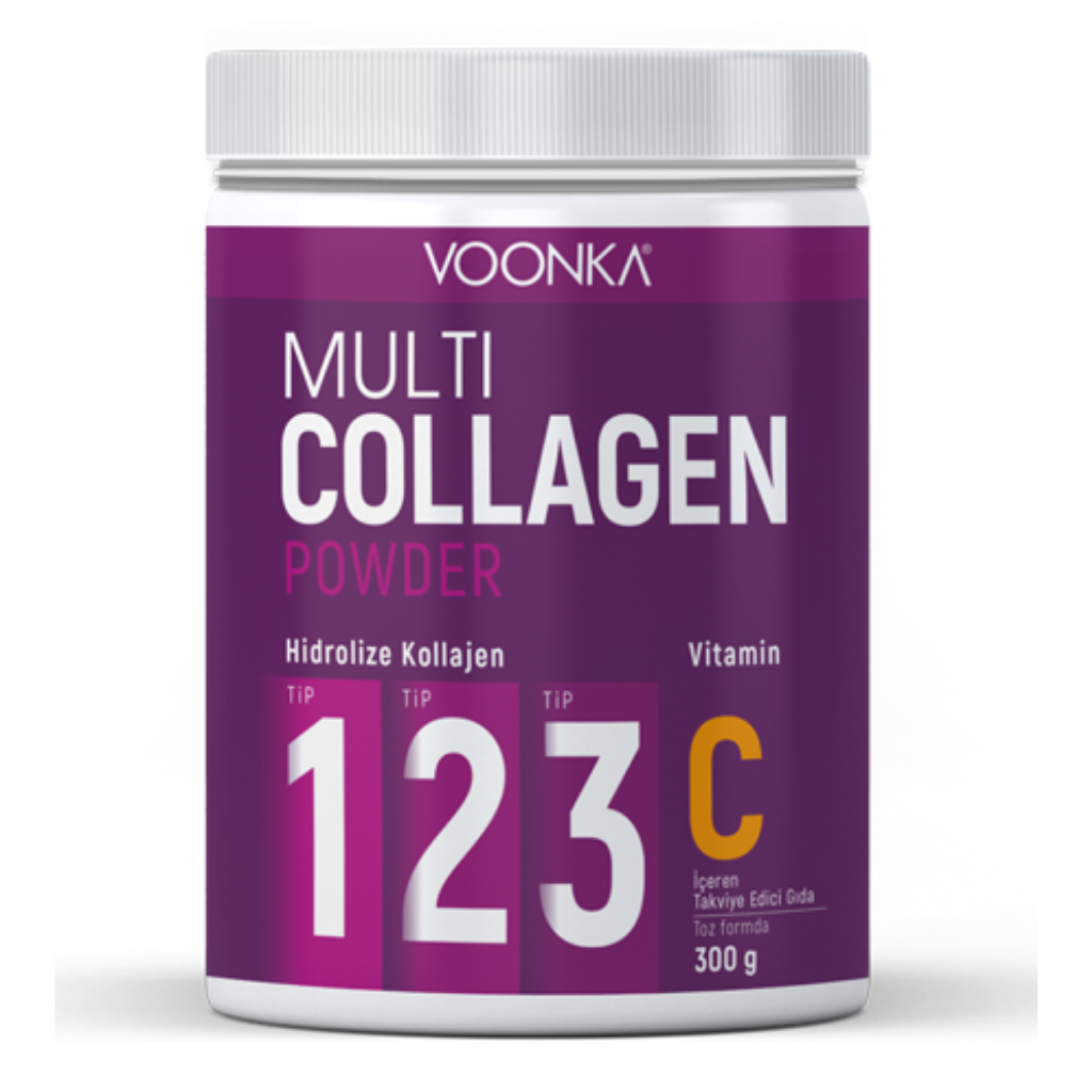 Voonka Multi Collagen und Multi Collagen Powder – Typ 1-2-3