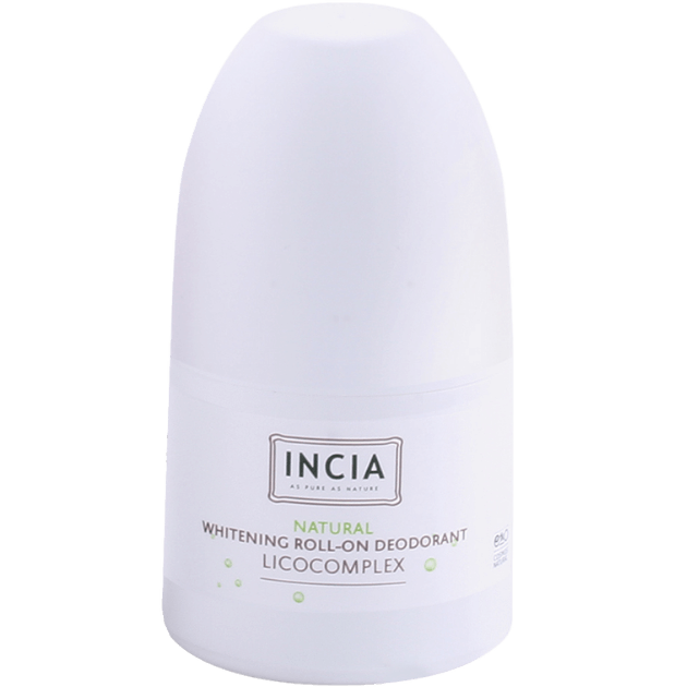 Incia Natural Whitening Roll-On Deodorant Licocomplex
